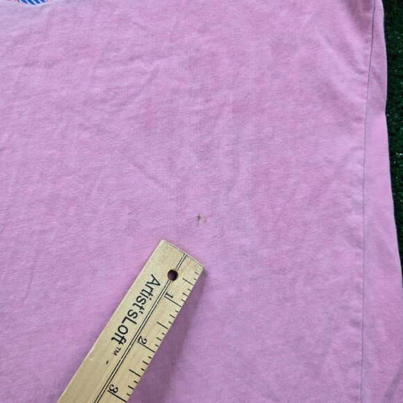 Texas A&M Aggies Tshirt Mens XL Pink‎ Classic Short Sleeve NCAA Football Sports - Picture 4 of 10